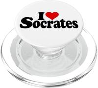 Philosophie Grecque SOCRATIQUE « I Love Heart Socrates » PopSockets PopGrip pour MagSafe