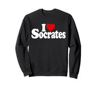 Philosophie Grecque SOCRATIQUE « I Love Heart Socrates » Sweatshirt