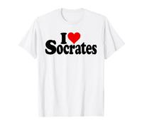 Philosophie grecque SOCRATIQUE « I LOVE HEART SOCRATES » T-Shirt