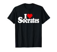Philosophie grecque SOCRATIQUE « I LOVE HEART SOCRATES » T-Shirt