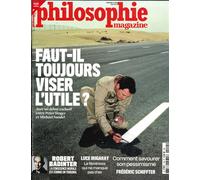 Philosophie magazine n°149 - Faut-il toujours viser l'utile ? Mai 2021 - Collectif - Philo Magazine - broché - Revue