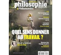 Philosophie Magazine Numéro spécial Philonomist : Quel sens donner au travail ? - Novembre 2024