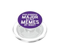 Philosophie Major by Day Memes by Night Philosophe Student PopSockets PopGrip pour MagSafe