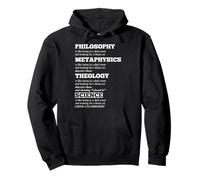 Philosophie Metaphysique Théologie Science Humour T-Shirt Sweat à Capuche