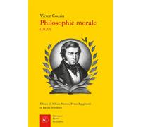 Philosophie morale 1820 - Sylvain Matton - Classiques Garnier - broché - Essai