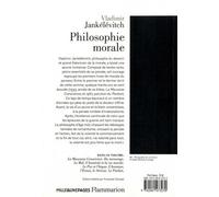 Philosophie Morale - La Mauvaise Conscience - Du Mensonge - Le Mal - L'austérité Et La Vie Morale - Le Pur Et L'impur - L'aventure, L'ennui, Le Sérieux - Le Pardon