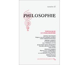 Philosophie, n° 42 : Théologie et Philosophie