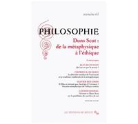 Philosophie N° 61 Mars 1999 : Duns Scot