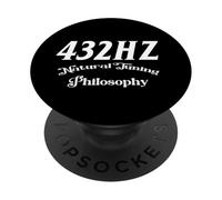 Philosophie Naturelle 432 Hz - Vibration de la Nature sacrée PopSockets PopGrip Adhésif