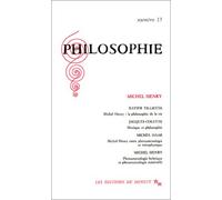 Philosophie, numéro 15 : Michel Fleury
