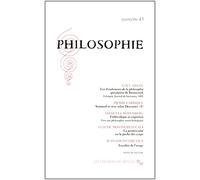 Philosophie, numéro 45