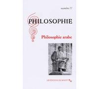 Philosophie, numéro 77 : Philosophie arabe