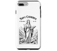 Philosophie Philosophe Patron Sainte Catherine Philosophes Coque pour iPhone 7 Plus/8 Plus