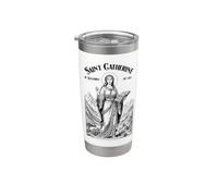 Philosophie Philosophe Patron Sainte Catherine Philosophes Gobelet isotherme en acier inoxydable double paroi