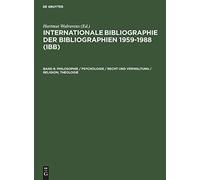 Philosophie / Psychologie / Recht Und Verwaltung / Religion, Theologie