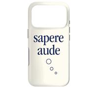 Philosophie Sapere AUDE Coque pour iPhone 17 Pro