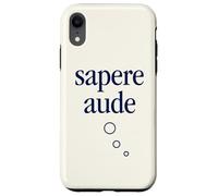 Philosophie Sapere AUDE Coque pour iPhone XR