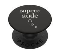Philosophie Sapere AUDE PopSockets PopGrip Adhésif
