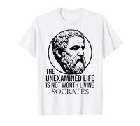 Philosophie Socrate Citation pour les philosophes sages T-Shirt