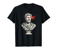 Philosophie stoïcienne Crypto Investor Laser Eyes T-Shirt