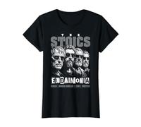 Philosophie stoïcienne drôle Stoïcisme Band Philosophe T-Shirt Graphique avec Valeur