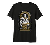 Philosophie stoïcienne Trouver la Force Marc Aurèle Stoïcisme T-Shirt Haut de Gamme
