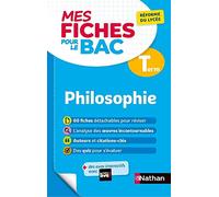 Philosophie Terminale – Mes fiches pour le BAC Tle – BAC 2024 – Nathan