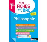 Philosophie Terminale - Mes fiches pour le BAC Tle - BAC 2026