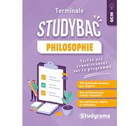 Philosophie Terminale- Studybac: Testez vos connaissances sur le programme