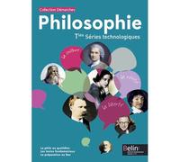 Philosophie - Terminale technologique (2015) Manuel élève - Grand format - Alain Séguy-Duclot - Belin Éducation - broché - Scolaire / Universitaire