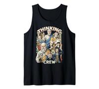 Philosophie Thinking Crew Philosopher Funny Philosophers Débardeur