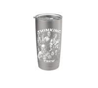 Philosophie Thinking Crew Philosopher Funny Philosophers Gobelet isotherme en acier inoxydable double paroi