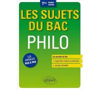 Philosophie Tles toutes séries