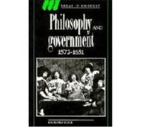 Philosophy and Government, 1572-1651, Ideas in Context Richard Tuck (Auteur)