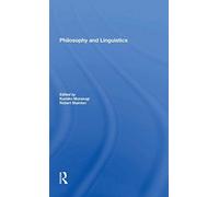 Philosophy And Linguistics