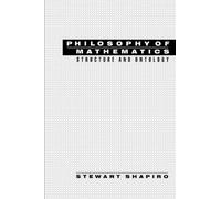 Philosophy of Mathematics Stewart Shapiro (Auteur)