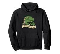 Philosoraptor Dinosaur Thinking, parodie académique amusante Sweat à Capuche