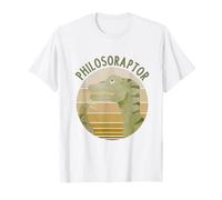 Philosoraptor Pensées profondes et philosophie du débat sur les dinosaures T-Shirt