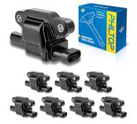 PHILTOP Lot de 8 bobines d'allumage UF413 pour LaCrosse, Rainier, CTS, Escalade ESV EXT, Avalanche, Camaro, Caprice, Colorado, Corvette, Yukon, Sierra, IGC213