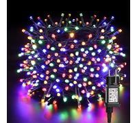 PhilzOps Noël Guirlande Lumineuse Intérieur, 50M 500 LED Multicolore Lumière de Noël Extérieur Électrique 8 Modes Etanche Guirlande Décorative pour Sapin de Noël Chambre Jardin Festival Halloween