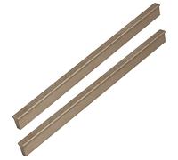 PhIree 2 Pièces Poignées D'Armoire Poignée de Porte En Forme de T Poignée de Placard En Alumipoignée de Coiffeuse Poignée de Tiroir Gants Boutons D'Armoire Leviers de Porte (Longueur 500Mm)/Length 120