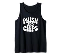 Phish and Chips - Funny Hacker Débardeur