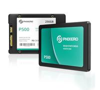 PHIXERO P500 SSD 256GB 2,5 Pouces SATA III Disque SSD Interne pour PC Portable, Jusqu'à 550 MB/s, 3D NAND Flash, Démarrage Rapide du Système