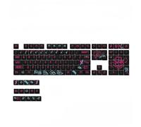 PHJEDXCM Lot de 108 touches mécaniques de jeu PC gravées au laser avec chaque portrait passif et compétences compatibles avec n'importe quel clavier mécanique