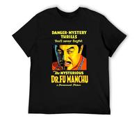 PHKVY Dr. Warner Oland Boris Karloff Supervillian T Shirt Colour1 3XL