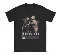 PHKVY Residents Evils Gothic Game Movie RPD RE4 T Shirts Black M