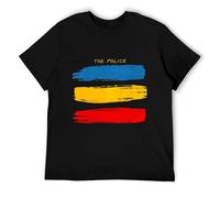 PHKVY The Police Synchronicity Men's Black T-Shirt Black XL