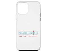 Phlébotomie Phlébotomiste Laboratoire de microbiologiste Commence Ici Coque pour iPhone 12 Mini