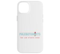 Phlébotomie Phlébotomiste Laboratoire de microbiologiste Commence Ici Coque pour iPhone 14 Plus