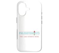 Phlébotomie Phlébotomiste Laboratoire de microbiologiste Commence Ici Coque pour iPhone 17